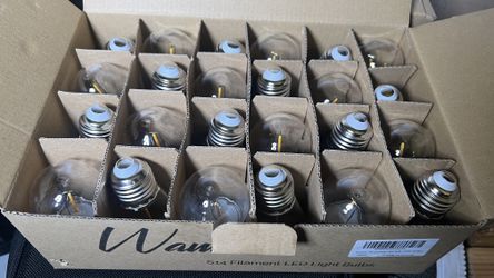 4 Boxes Of 24 Pack 514 LED String Light Bulbs Replacement