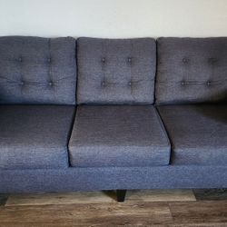 Gray Sofa And Love Seat
