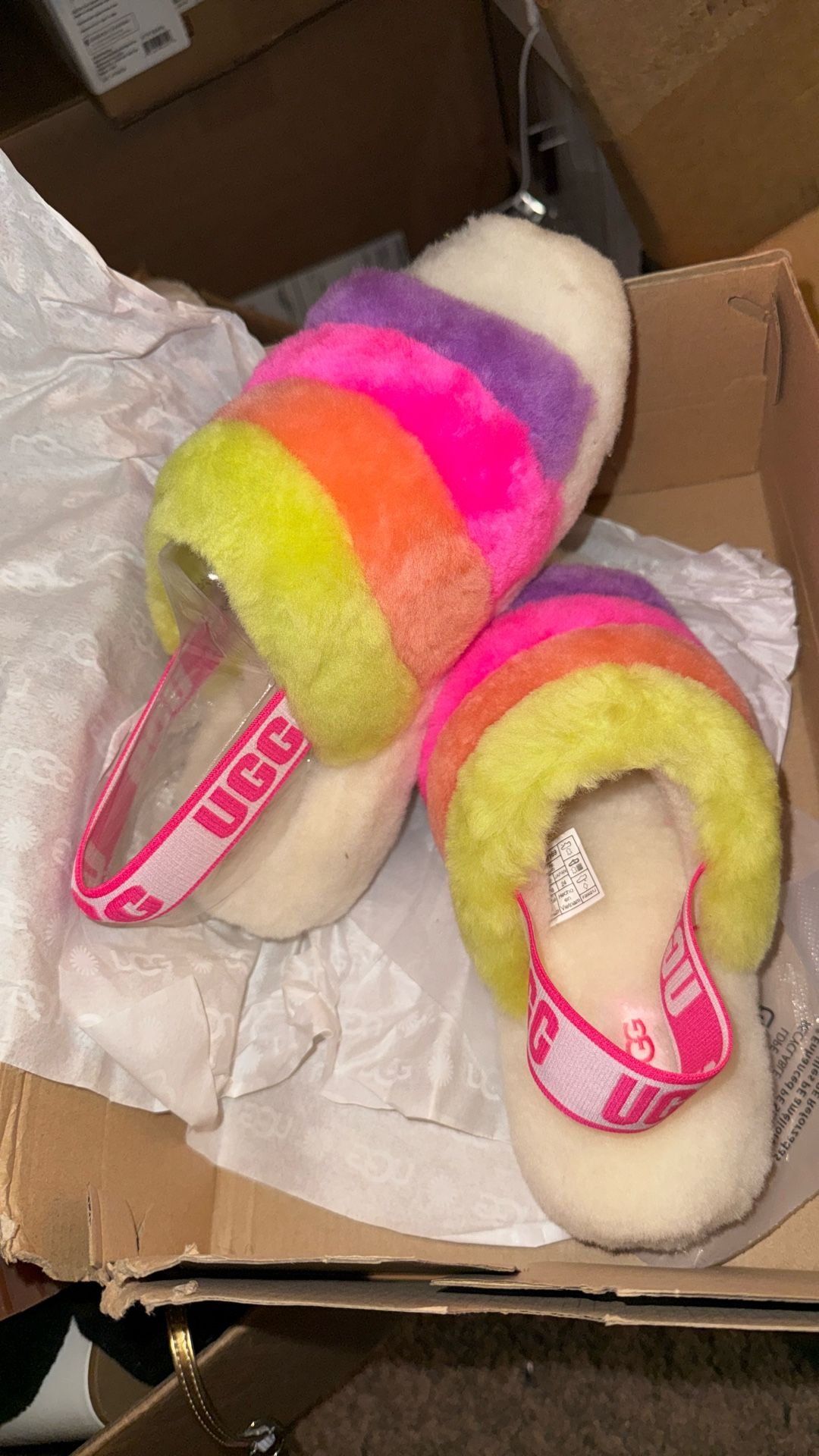 UGG with Fluff Yeah Slide.