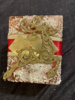 Christmas vase/candle holder