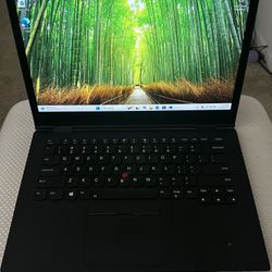 Lenovo ThinkPad X1 Carbon 6th Gen 14" I7-8550U 256GB 16GB W11pro Touch Screen