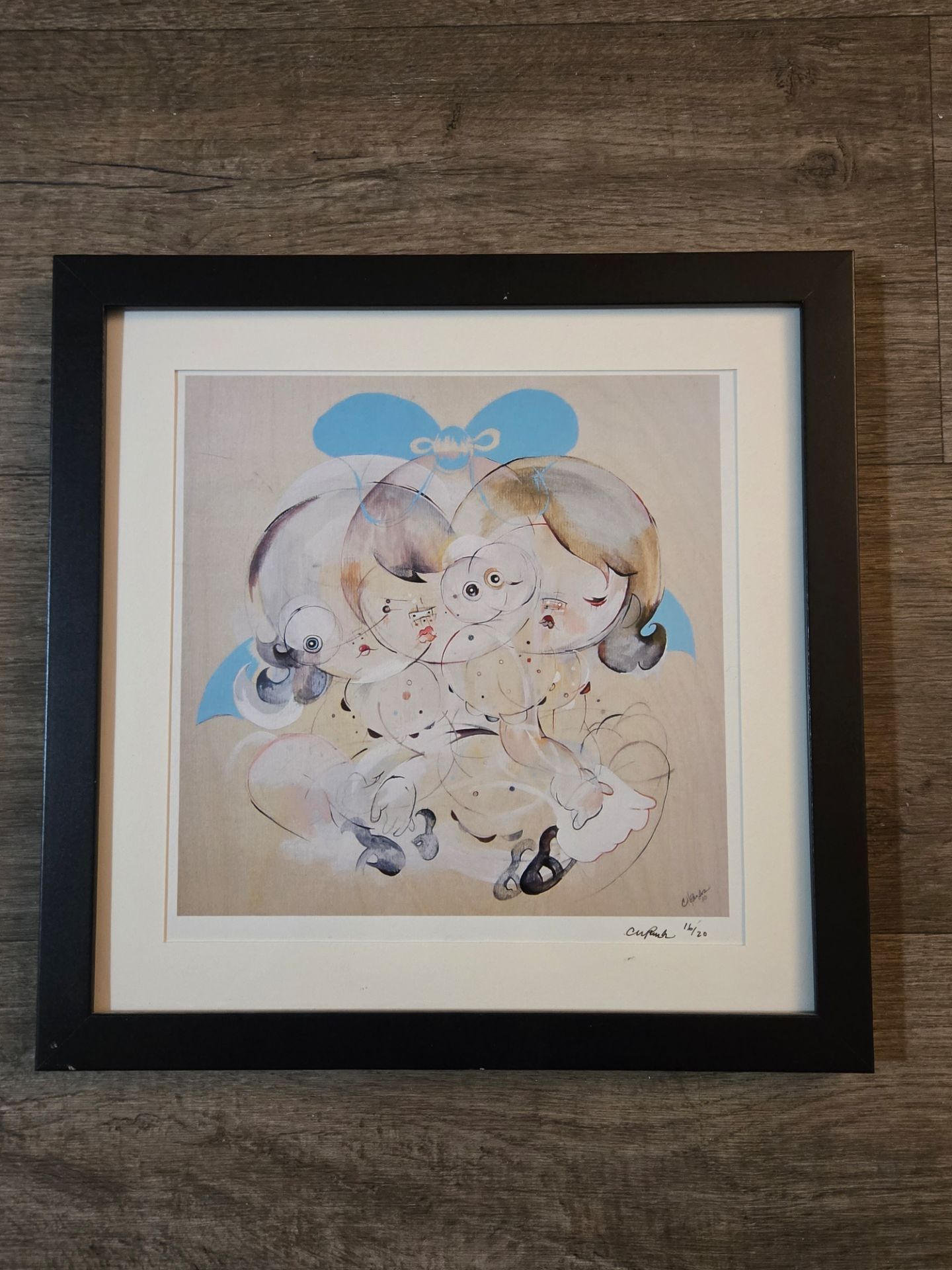 Christina Paulos Limited Edition Signed & Numbered Framed Art Print 16/20