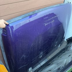 Jeep wrangler gladiator hood Purple