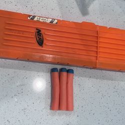 Nerf 18 Bullet Magazine With Bullets