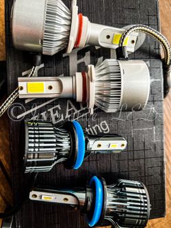 PSX26W 12278 LED Headlight Fog Lights/DRL Upgrade, 6000K Xenon White 12278C1 H28W PWY26W Xtreme Super Bright luces
