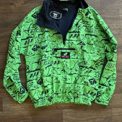 Vintage Gecko Hawaii Windbreaker - New With Tags - Size XL