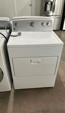 Kenmore White Basic Dryer Electric LargeCapacity