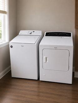 Whirlpool washer and dryer set