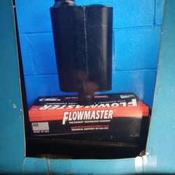 FLOWMASTER PERFORMANCE MUFFLER INSTALLED INCLUDES ELMOFLES