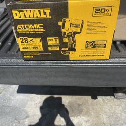 DEWALT ATOMIC 20V MAX Cordless Brushless 1/2 in. Variable Speed Impact Wrench (Tool Only)