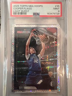 2025-2026 NBA Hoops Cooper Flag Light burst  #35