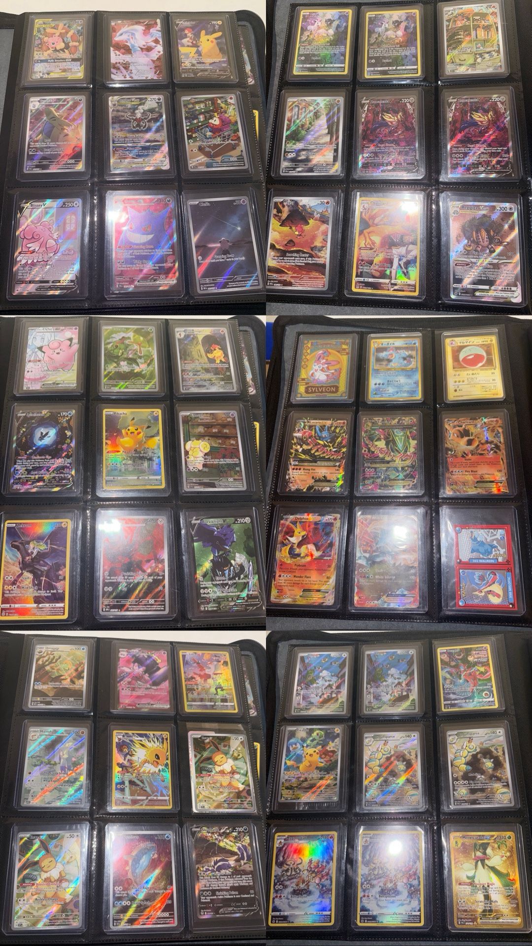 Huge Raw Card Collection Pokemon (English + Japanese)