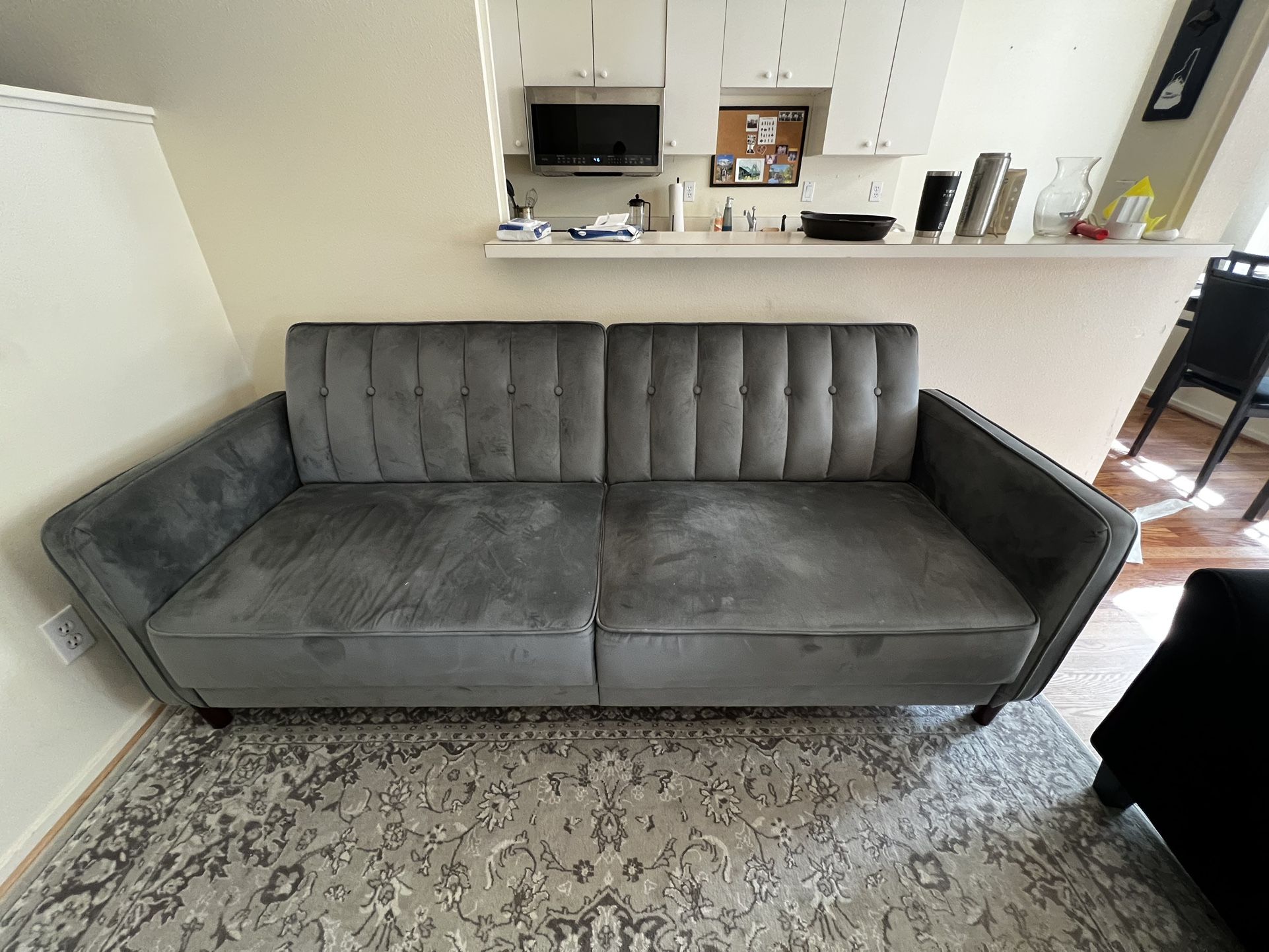 GRAY COUCH
