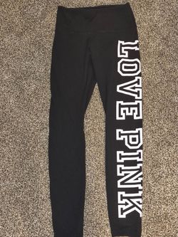 Pink yoga pants size small