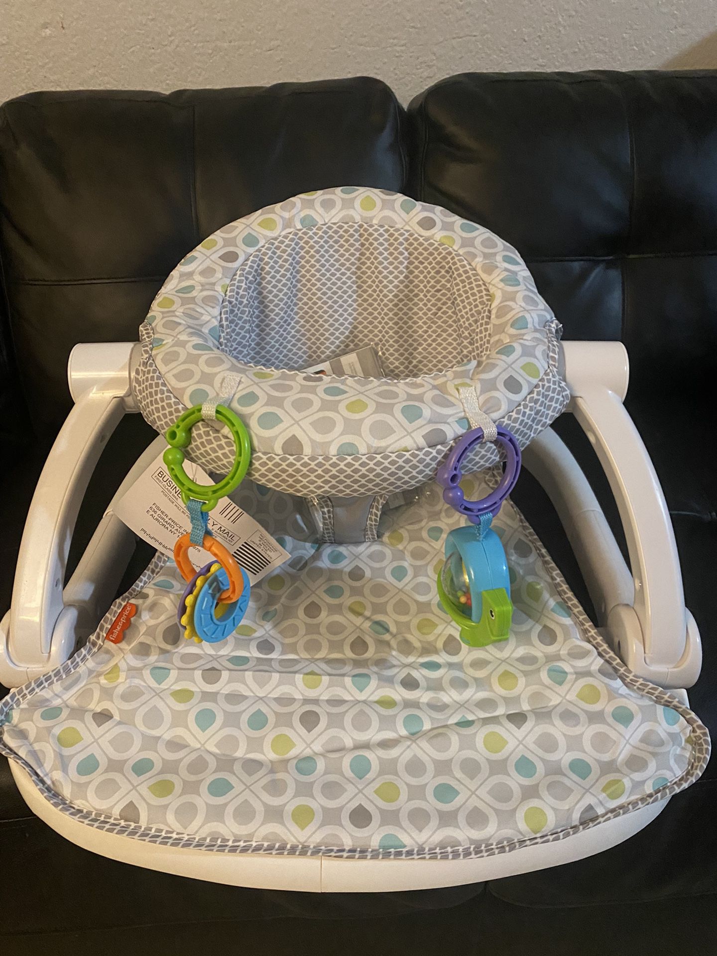 Fisher-Price Baby Seat with Baby Teething Toys