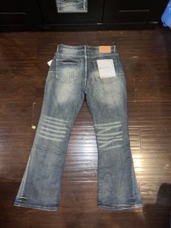 Flared purple jeans 1 of 1