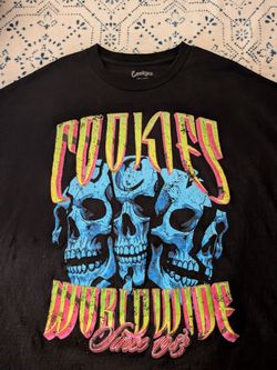 Cookies clothing t shirt mens 4x