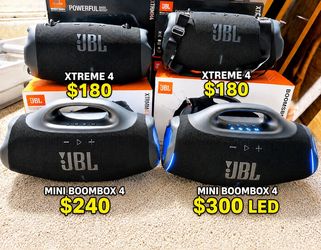 Mini Boombox 4 and xtreme 4