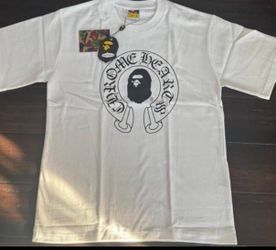 Bape  Graphic Oversized white n black   T-Shirt sizes S/M/L/XL