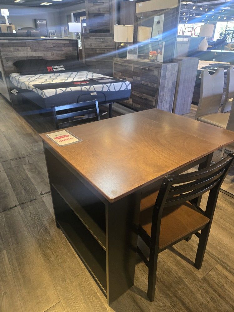 Storage Shelve Dining Set