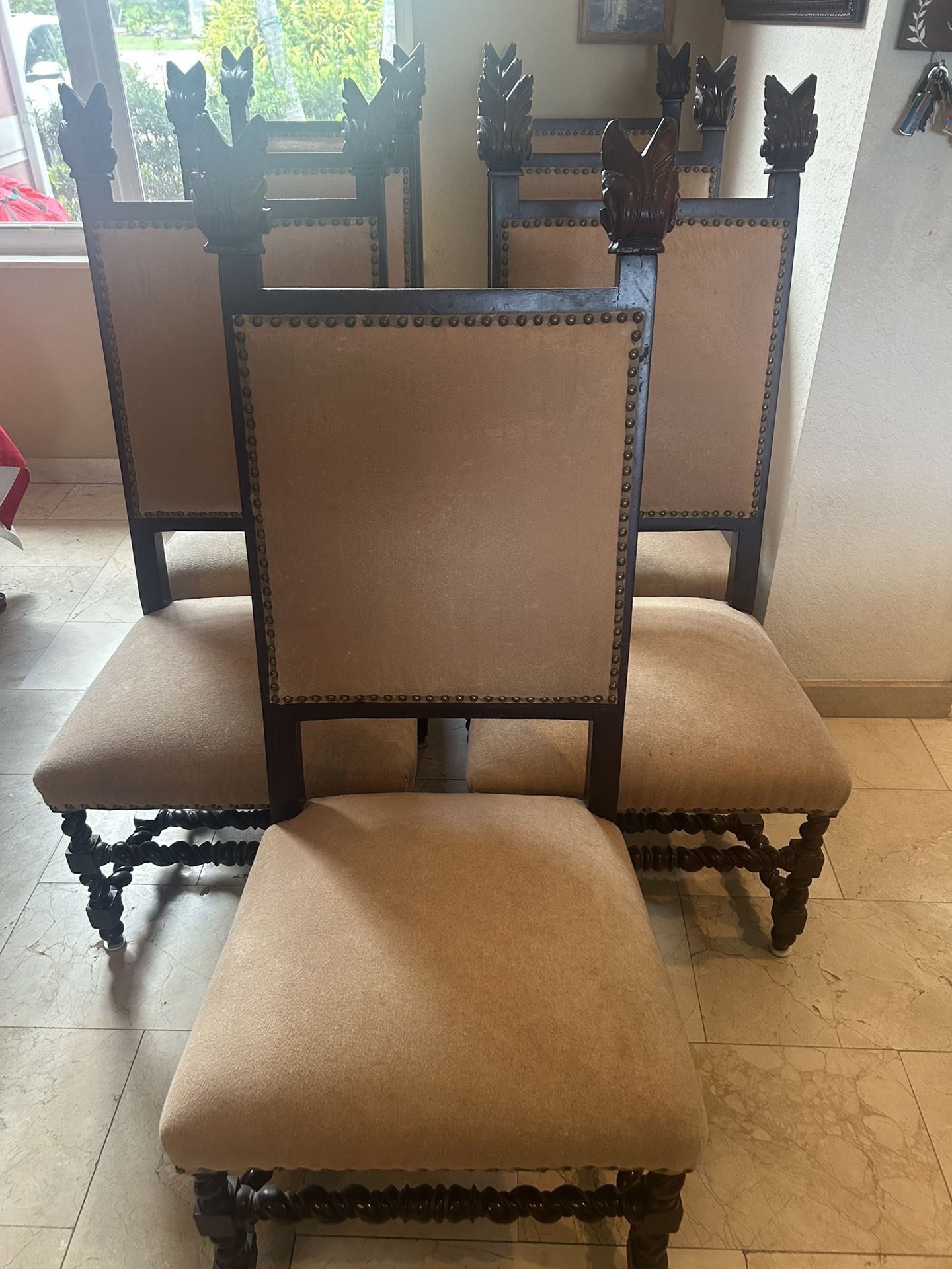 (7) Renaissance Dining Room Chairs