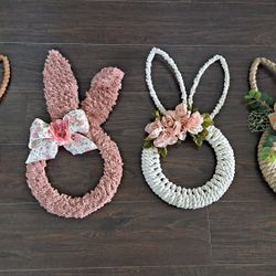 Bunny Wreaths. 