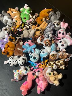 Ty Beanie Boos Key Clips / Backpack Clips