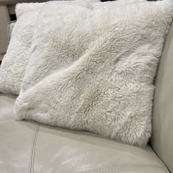 6 Fur Decorative Pillow