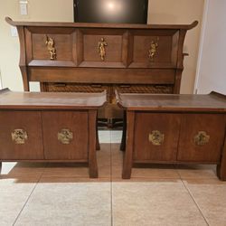 Asian PAGODA BEDROOM SET 