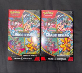 2x Chaos Rising Booster Bundles