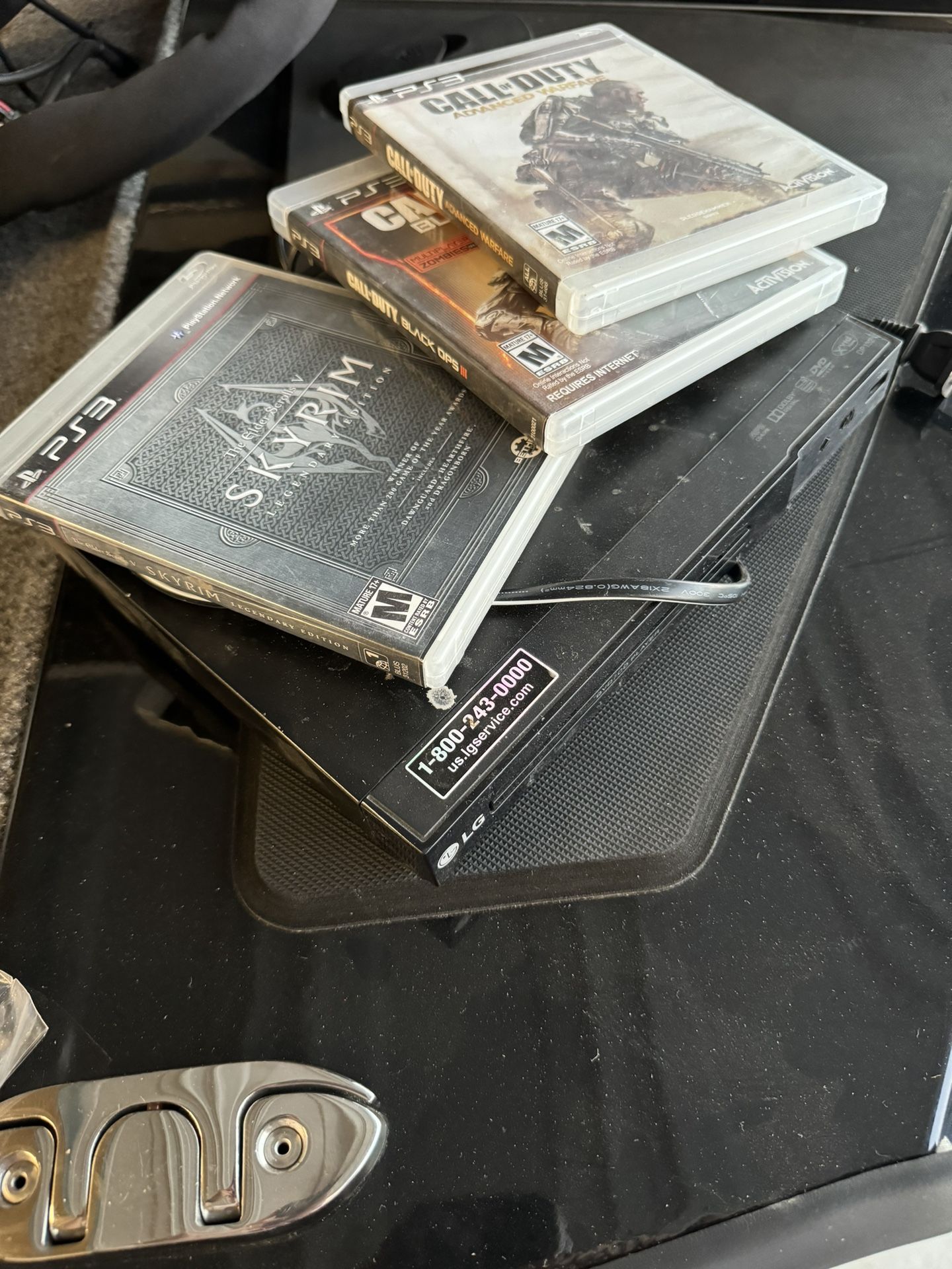 DVD Player/PS3 Games