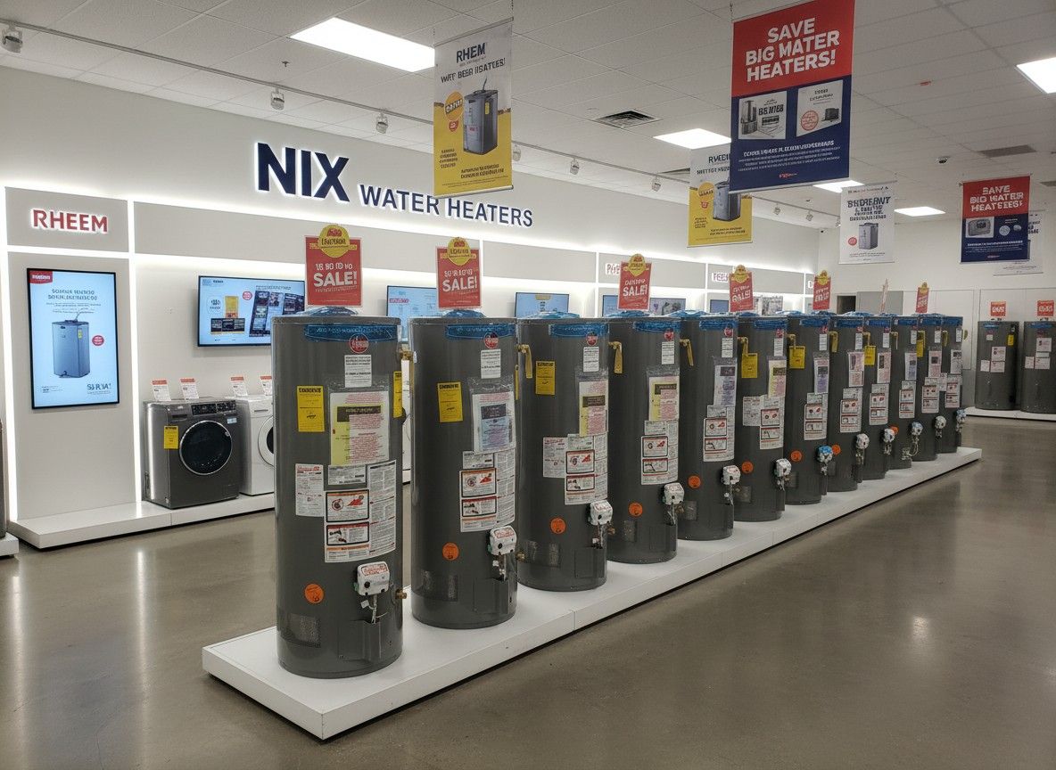 ๐ฅ No Hot Water? Rheem 40/50 Gal Water Heaters โ Free Delivery & Install!
FREE delivery โข FREE installation โข FREE haul-away of your old water heater
