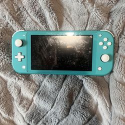 Nintendo Switch Lite Turquoise Limited Edition , For Sale About New. Worcester Ma Area 