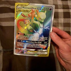 Big Mewtwo & Mew GX Card  11 / 20 / 2025 