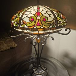 Antique Golden Bronze Table Lamp Portable Light