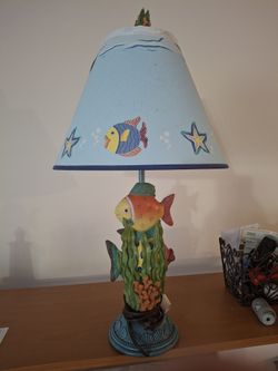 Cool Ocean Fish Lamp