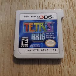 Tetris Axis Nintendo 3ds