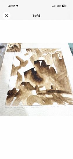 Esther Cardenas Original Watercolor Painting 1993