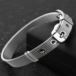 Durable & Stylish Titanium Mesh  Belted Unisex Bracelet 