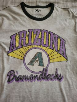 XL ARIZONA DIAMONDBACKS COOPERSTOWN WAX PACK DALTON '47 RINGER TEE