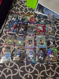 Football cards lot