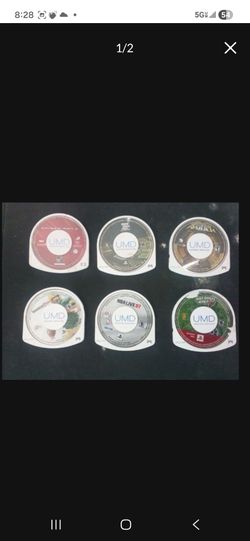 6 PSP Games For Sale