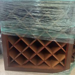 Wood Wine Rack