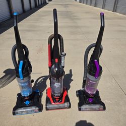 Three vacuums 28 at peace they all work good