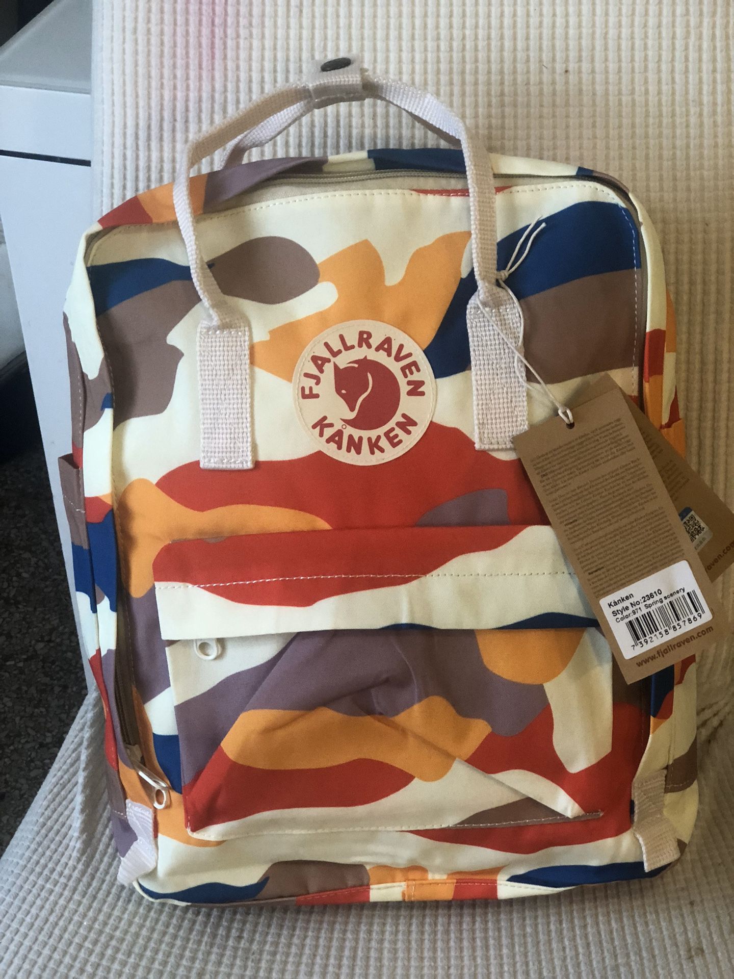 Fjallraven Kanken backpack multicolor