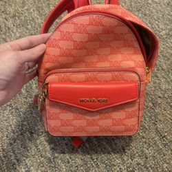 Micheal Kors Backpack And Wallet