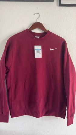 Nike Crewneck Sweatshirt – burgundy/Dark red
