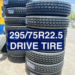 295/75R22.5 New Hillrock Drive Tires $295 Installed 