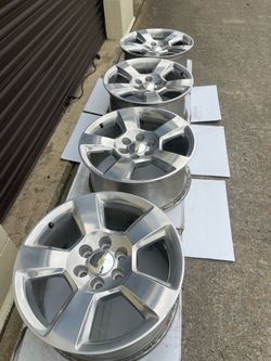 20” Chevy Factory Wheels 6Lug