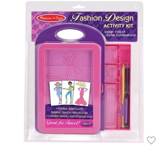 Melissa & Doug Fashion Design fashion kit